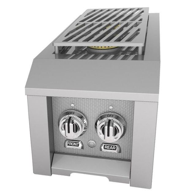 Hestan® Professional 12" Stainless Steel Outdoor Double Side Burner-1
