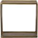 Uttermost® Braven Derwent Antique Brass Side Table-3