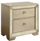 Furniture of America® Loraine Champagne Nightstand-0