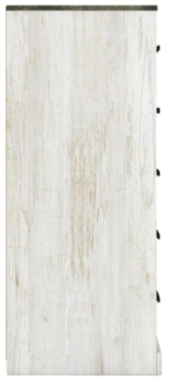 Signature Design by Ashley® Shawburn Charcoal Gray/Whitewash Chest-2