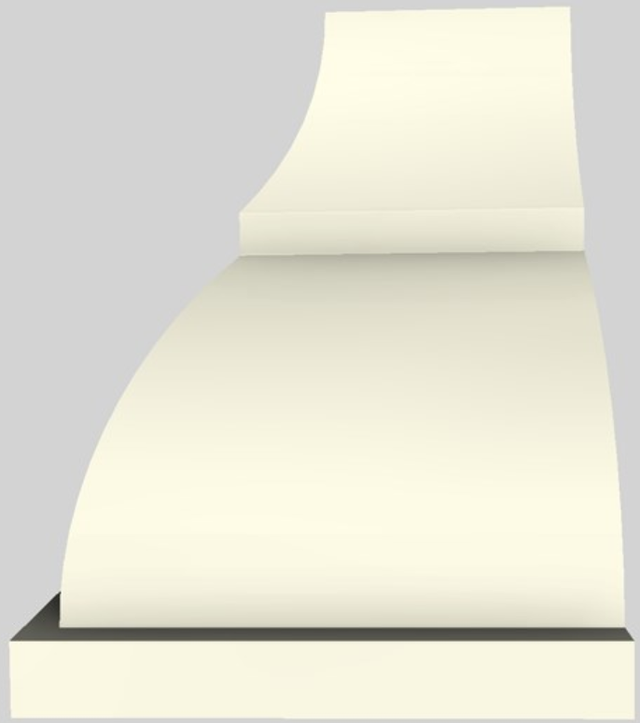 Vent-A-Hood® Designer Series 60" Biscuit Wall Mounted Range Hood-1
