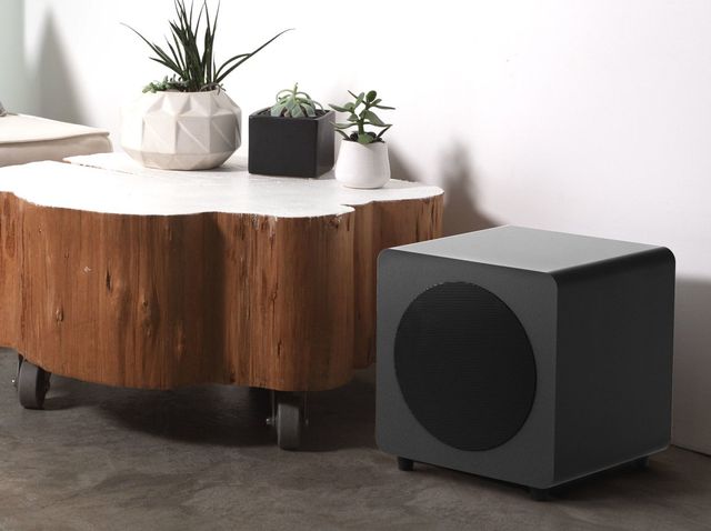 Kanto 8" Matte Black Powered Subwoofer-4