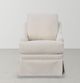 Elizabeth Ann Home SG2511 Vanilla Swivel Glider-3