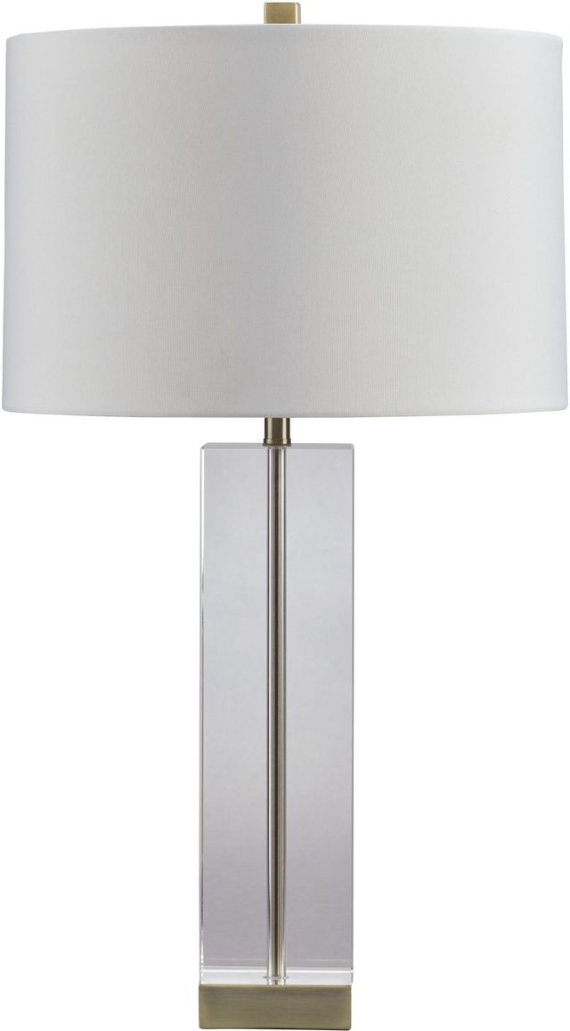 Signature Design by Ashley® Teelsen Gold/White Crystal Table Lamp-0