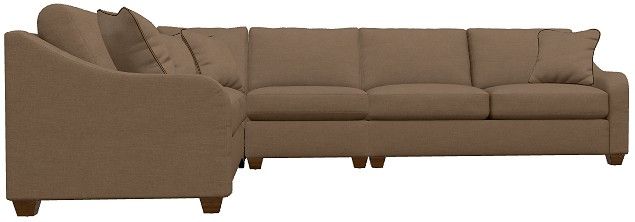 La-Z-Boy® Charlie Cappuccino Sectional with Custom Layout Options-2