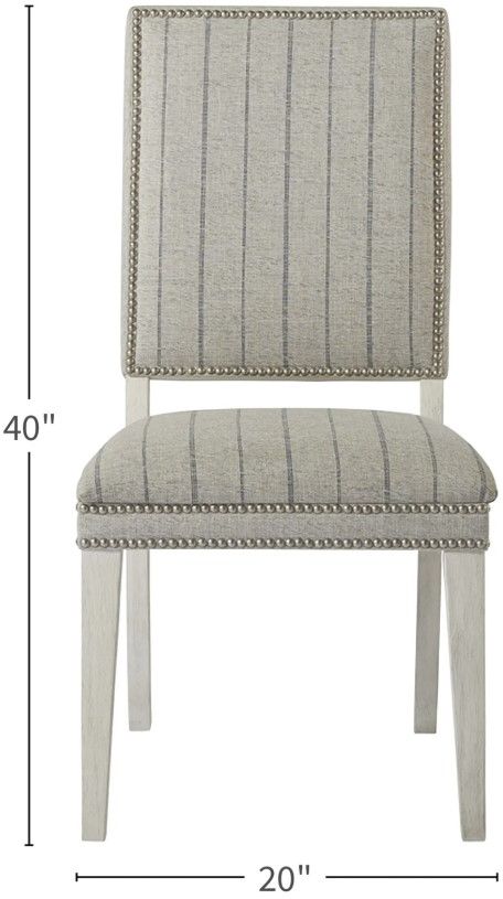 Universal Explore Home™ Escape Coastal Living Home Hamptons Colantino Marble/Sandbar Dining Chair-3