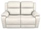 La-Z-Boy® Dorian Dove Power Reclining Loveseat with Headrest and Lumbar-1