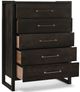 Bassett® Furniture BenchMade Braddock Dark Chestnut Maple Chest of Drawers-2