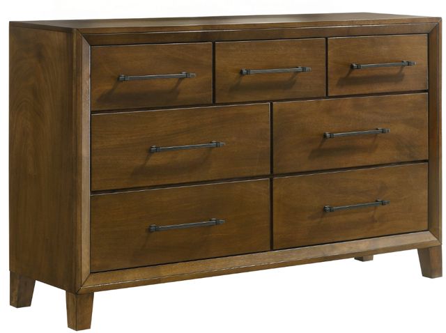 New Classic® Home Furnishings Ballard 4-Piece Walnut Eastern King Bedroom Set-3