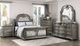 Homelegance® Bennington Gray Queen Sleigh Bed-1