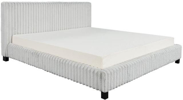 Signature Design by Ashley® Zuraleus White Queen Upholstered Bed-0