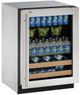 U-Line® 2000 Series 4.9 Cu. Ft. Stainless Steel Wine Cooler-0