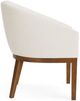 Bassett® Furniture Customizable BenchMade Hayes Maple Barrel Back Chair-3