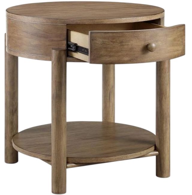 Magnussen Home® Hadleigh Honey End Table-3