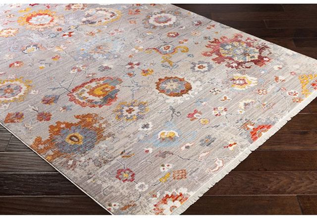 Surya Ephesians Gray 3'x5' Area Rug-1