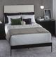 Wesley Allen Customizable Nile California King Upholstered Panel Bed-1