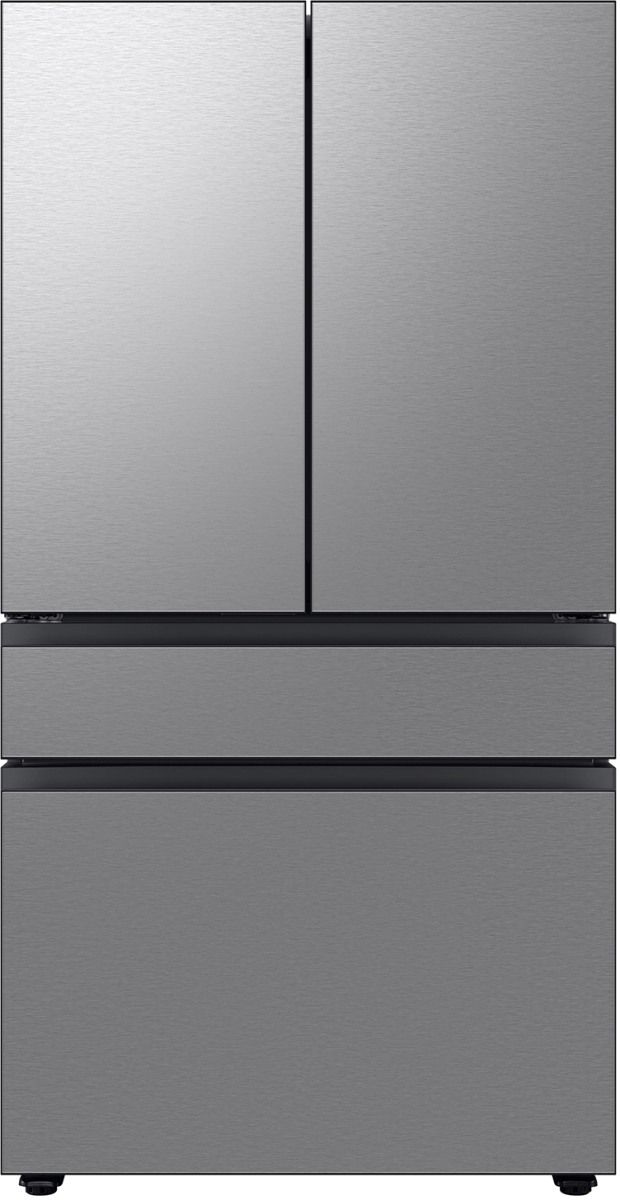 Samsung Bespoke 36" 28.9 Cu. Ft. Fingerprint Resistant Stainless Steel French Door Refrigerator with Inner Beverage Center™ and FlexZone™ Drawer-0