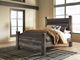 Signature Design by Ashley® Wynnlow Gray Queen Poster Bed-1