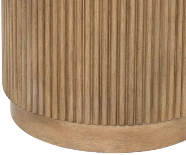 Signature Design by Ashley® Camdill Faux Marble Top End Table with Light Brown Base-3