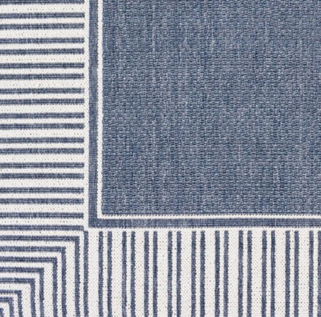 Surya Alfresco Navy/White 5'x8' Area Rug-3
