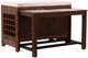Furniture Classics Russel Natural Island with Beige Marble Top-4