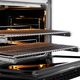 ZLINE Autograph Edition Paramount 36" 5.2 Cu. Ft. Satin Stainless Steel Gas Range with 6 Burner DuoPro™ Cooktop and Convection Gas Oven with Black Matte Door and Champagne Bronze Accents-4