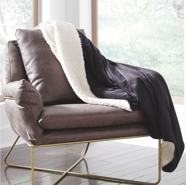 Signature Design by Ashley® Crosshaven Dark Gray Accent Chair-2