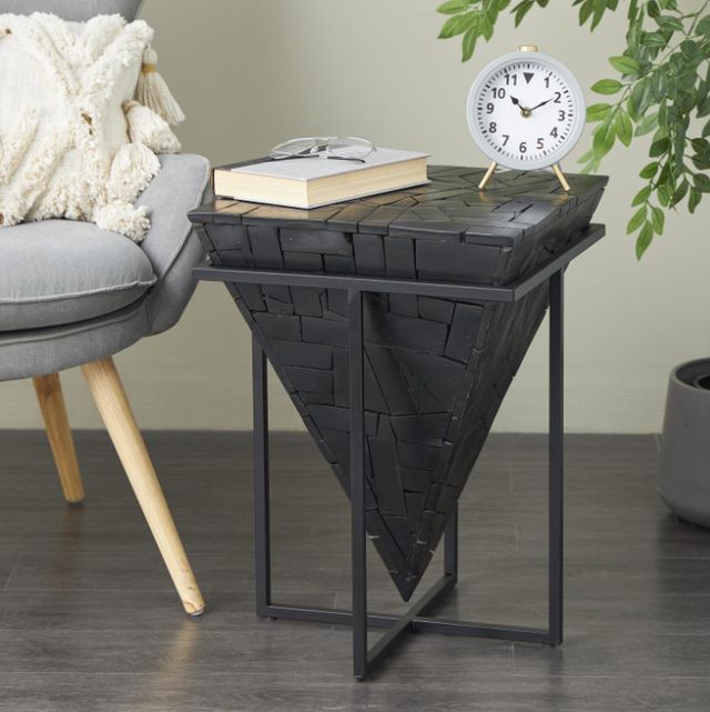 Deco Marche Black Accent Table-4