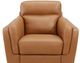 Leather Italia™ Savino Hartford Saddle Toffee Chair-1