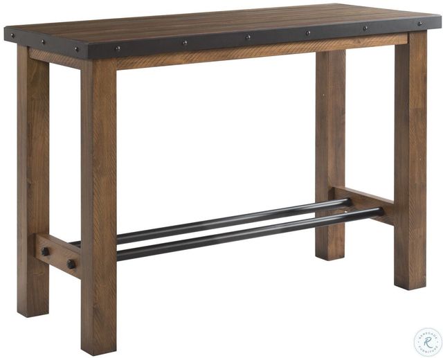 Intercon Taos Canyon Brown Pub Table-0