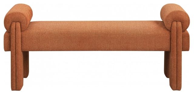 Meridian Furniture Stefano Cognac Bench-1