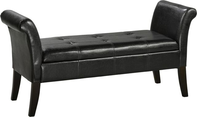 Brassex Inc. Espresso Accent Bench-0