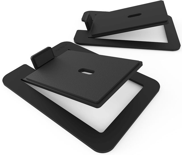 Kanto Black Desktop Speaker Stands-0
