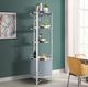Elements International Lalia Gray Wine Rack-1