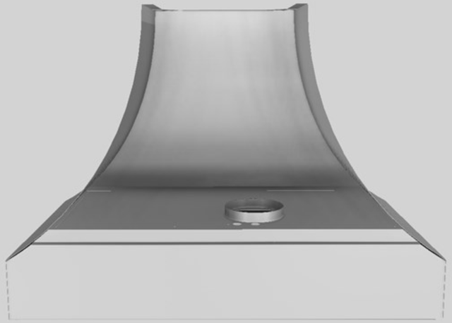 Vent-A-Hood® Designer Series 42" Stainless Steel Wall Mounted Range Hood-3