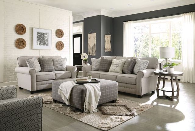 Jackson Furniture Lewiston Cement Loveseat-2