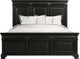 Elements International Calloway Black Complete King Bed-0