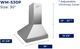 Hauslane 30" Matte Black Wall Mounted Range Hood -4