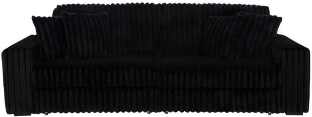 Coaster® Jacana Black Corduroy Upholstered Dual Power Chaise Sofa-2