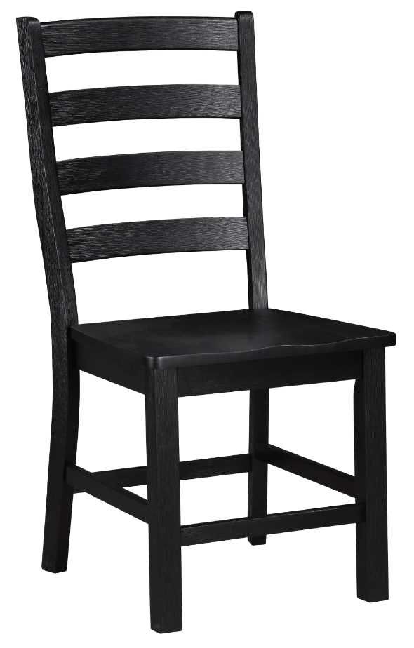 Homelegance® Redmond Black Dining Side Chair-0