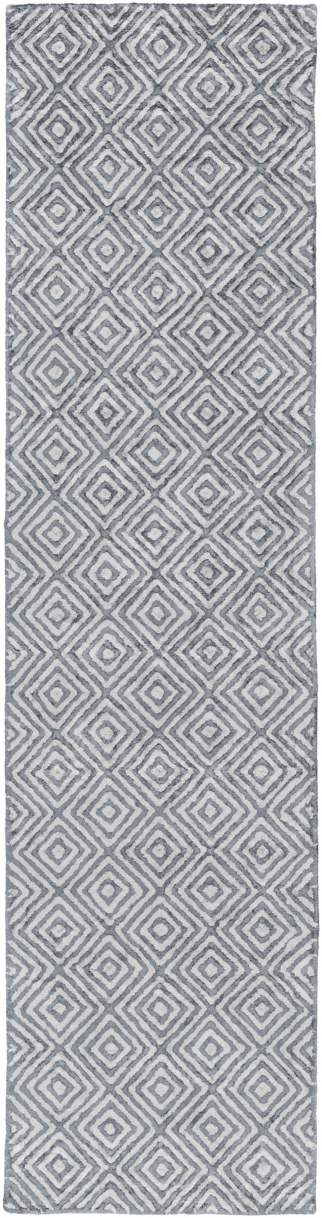 Surya Quartz Light Gray 3'x10' Runner Rug-0