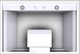 Vent-A-Hood® Designer Series 36" White Wall Mounted Range Hood-3
