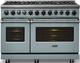 Viking® 7 Series 48'' November Sky Sealed Burner Pro Style Dual Fuel Range-2