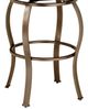 HH2 Home Brookside Diamond Back Swivel Counter Stool-3