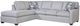 Braxton Culler Customizable Gramercy Park 2-Piece Left Arm Facing Bumper Sectional-0