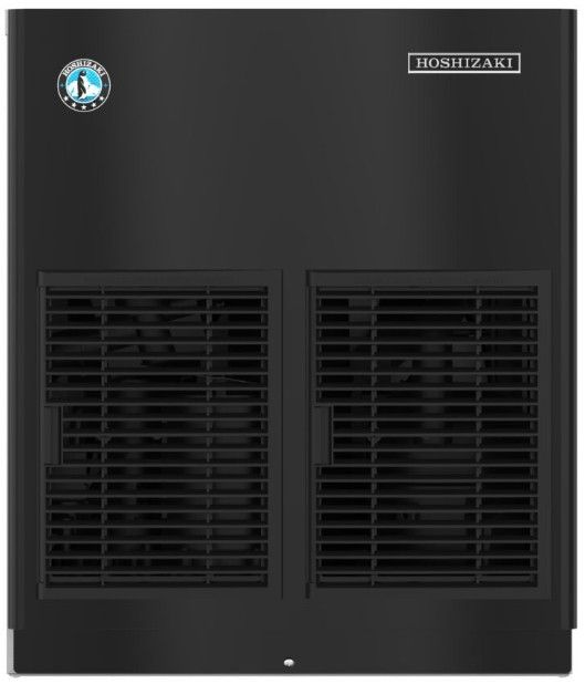 Hoshizaki Cubelet 22" 890 lb. Black/Stainless Steel Air-Cooled Icemaker-0