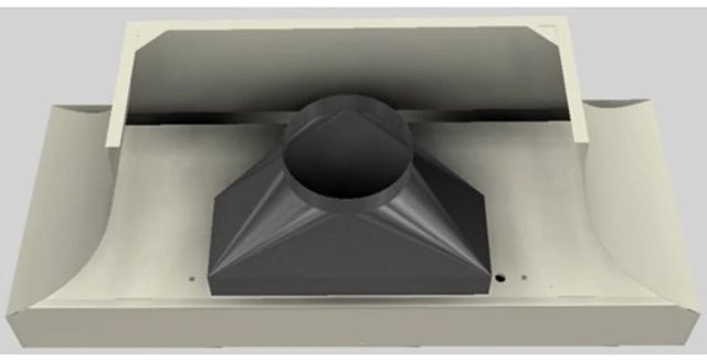 Vent-A-Hood® Designer Series 60" Biscuit Wall Mounted Range Hood-2