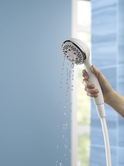 Peerless Universal Showering Components White 4-Setting 2-in-1 Combo Shower-2