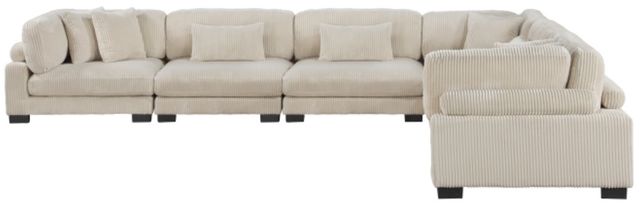 Homelegance® Traverse 6-Piece Beige Modular Sectional-2