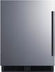Summit® 3.7 Cu. Ft. Stainless Steel ADA Compliant Undercounter Freezer-0